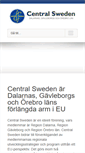 Mobile Screenshot of centralsweden.se